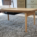 こたつテーブル 長方形 幅90cm おしゃれ コタツ ローテーブル センターテーブル 折りたたみ 折り畳み 木目 北欧 カントリー 石英管 ヒーター こたつテーブル 【納期A】【azm-901】