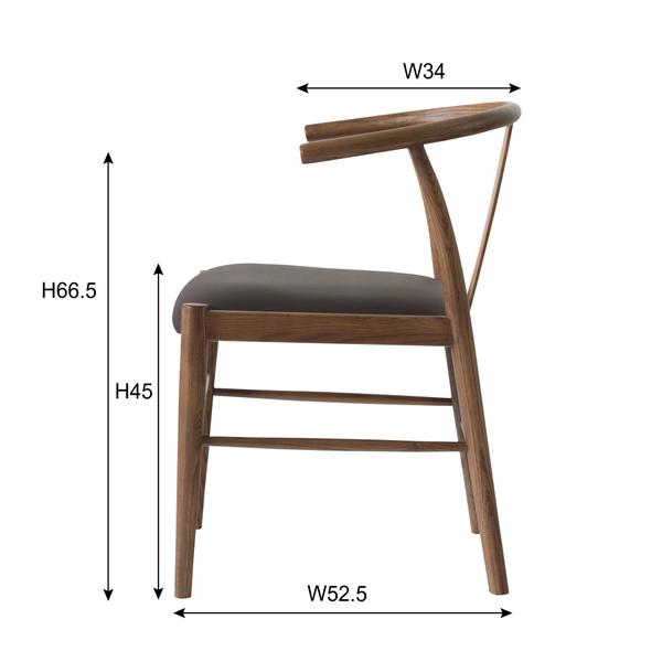 ダイニングチェア 北欧 おしゃれ スタイリッシュ モダン カントリー ナチュラル 背もたれ カーブ 湾曲 インテリア 【納期A】【azm-a2-212】