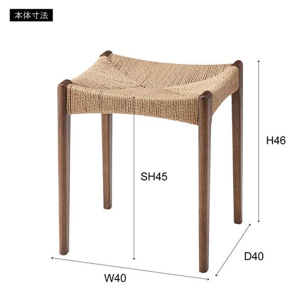 スツール 椅子 腰掛け 背もたれなし ダイニングチェア 北欧 おしゃれ ナチュラル 木製 アジアン シンプル カフェ 肘掛けなし リビング 玄関 インテリア 1脚 【納期A】【azm-ace-75】