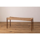 ベンチ ダイニングベンチ 椅子 腰掛け 背もたれなし チェア 北欧 おしゃれ かわいい カントリー調 ナチュラル 木製 アジアン シンプル カフェ風 リビング 玄関 【納期A】【azm-ace-76】