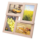 フォトフレーム 4枚 写真立て おしゃれ 木製 ウッド 枠 【納期B】【azm-akb-263】