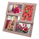 フォトフレーム 4枚 写真立て おしゃれ 木製 ウッド 枠 【納期B】【azm-akb-263】