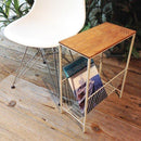 サイドテーブル 収納 おしゃれ 北欧 木製 白 ホワイト 【納期B】【azm-akb-425】