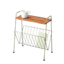 サイドテーブル マガジンラック おしゃれ 小物起き インテリア リビング 【納期B】【azm-akb-435】