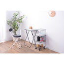 ワゴン 3段 ラック キャスターつき リビング 収納 棚 玄関 収納ラック ランドリー リビング おしゃれ スタイリッシュ スチールラック 【納期B】【azm-akb-438】