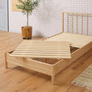 ベッドフレーム シングル ベッド フレームのみ すのこベッド スノコベッド 北欧 天然木 おしゃれ シンプル マットレス別売り 【納期A】【azm-b-31】