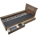 ベッドフレーム 引き出しつき 収納 おしゃれ シンプル コンセント付き 【納期A】【azm-b-90s】