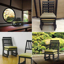 法事 椅子 和室 低い モダン おしゃれ 高齢者 スタッキング 和風 座敷 和室 寺 神社 重ねられる 【納期A】【azm-bc-1030】