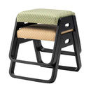 スツール 和風 座敷 法事 仏事 重ねられる スタッキング 椅子 背もたれなし 和柄 和室 【納期A】【azm-bc-110】