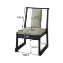 法事チェア 椅子 重ねられる スタッキング 冠婚葬祭 和風 和食料理店 懐石 割烹 寺 神社 【納期A】【azm-bc-235】