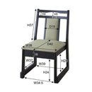 法事椅子 重ねられる スタッキング 法事チェアー 天然木製 お寺 神社 【納期A】【azm-bc-335】