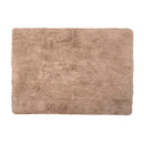 ラグ マット 130×185cm ラグマット 絨毯 長方形 ふわふわ シャギー もこもこ おしゃれ 無地 ベージュ ブラウン 茶色 インテリア 床材 敷物 【納期B】【azm-blf-130】