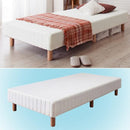 デイベッド 北欧 おしゃれ 脚付き ボンネルコイル マットレス ベッド 【納期A】【azm-bw-777na】