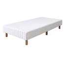 デイベッド 北欧 おしゃれ 脚付き ボンネルコイル マットレス ベッド 【納期A】【azm-bw-777na】