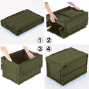 コンテナ 折りたたみ 収納ボックス 箱 おしゃれ 屋内 屋外 押入れ 玄関 収納 box 【納期B】【azm-cf-s31nr】