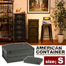 コンテナ 折りたたみ 収納ボックス 箱 おしゃれ 屋内 屋外 押入れ 玄関 収納 box 【納期B】【azm-cf-s31nr】