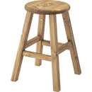 スツール 椅子 丸型 円形 座面 腰掛け チェア ナチュラル カントリー 北欧 カジュアル オシャレ おしゃれ インテリア 木製 天然木 置き物 飾り棚 リビング 玄関 【納期B】【azm-cfs-515】