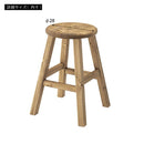 スツール 椅子 丸型 円形 座面 腰掛け チェア ナチュラル カントリー 北欧 カジュアル オシャレ おしゃれ インテリア 木製 天然木 置き物 飾り棚 リビング 玄関 【納期B】【azm-cfs-515】