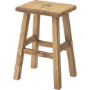 スツール 椅子 腰掛け チェア ナチュラル カントリー 北欧 カジュアル オシャレ おしゃれ インテリア 木製 天然木 置き物 飾り棚 リビング 玄関 【納期B】【azm-cfs-516】