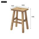 スツール 椅子 腰掛け チェア ナチュラル カントリー 北欧 カジュアル オシャレ おしゃれ インテリア 木製 天然木 置き物 飾り棚 リビング 玄関 【納期B】【azm-cfs-516】
