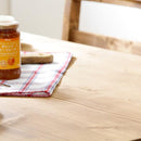 ダイニングテーブル カントリー調 引き出し付き 天然木製 装飾 脚 【納期A】【azm-cfs-771】