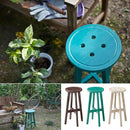 スツール 椅子 北欧 おしゃれ シンプル インテリア 木製 天然木 完成品 小さめ デザイン かわいい 小ぶり ブラウン 茶色 グリーン 緑 グレー アイボリー 白系 【納期A】【azm-cl-222】