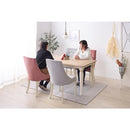 椅子 ダイニングチェア 姫系 おしゃれ プリンセス かわいい チェアー ガーリー 可愛い フェミニン クラシック ヨーロピアン 北欧 ベージュ グレー ピンク 【納期A】【azm-cl-471be】