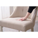 椅子 ダイニングチェア 姫系 おしゃれ プリンセス かわいい チェアー ガーリー 可愛い フェミニン クラシック ヨーロピアン 北欧 ベージュ グレー ピンク 【納期A】【azm-cl-471be】