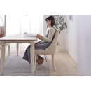 椅子 ダイニングチェア 姫系 おしゃれ プリンセス かわいい チェアー ガーリー 可愛い フェミニン クラシック ヨーロピアン 北欧 ベージュ グレー ピンク 【納期A】【azm-cl-471be】