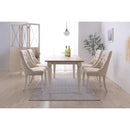 椅子 ダイニングチェア 姫系 おしゃれ プリンセス かわいい チェアー ガーリー 可愛い フェミニン クラシック ヨーロピアン 北欧 ベージュ グレー ピンク 【納期A】【azm-cl-471be】