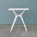 サイドテーブル 70×70cm 正方形 シンプル スタイリッシュ モダン おしゃれ 黒 ブラック 白 ホワイト デザイン インテリア リビング ダイニング 1人暮らし 【納期A】【azm-cl-484】