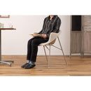 ダイニングチェア 北欧 アームチェア 1人掛け カーブ デザイン 肘掛け ひじ掛け 肘付き おしゃれ 湾曲 くすみ アースカラー カフェ風 椅子 ベージュ グリーン 緑 【納期A】【azm-cl-489】