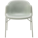 ダイニングチェア 北欧 アームチェア 1人掛け カーブ デザイン 肘掛け ひじ掛け 肘付き おしゃれ 湾曲 くすみ アースカラー カフェ風 椅子 ベージュ グリーン 緑 【納期A】【azm-cl-489】