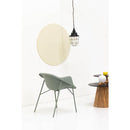 ダイニングチェア 北欧 アームチェア 1人掛け カーブ デザイン 肘掛け ひじ掛け 肘付き おしゃれ 湾曲 くすみ アースカラー カフェ風 椅子 ベージュ グリーン 緑 【納期A】【azm-cl-489】