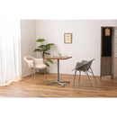 ダイニングチェア 北欧 アームチェア 1人掛け カーブ デザイン 肘掛け ひじ掛け 肘付き おしゃれ 湾曲 くすみ アースカラー カフェ風 椅子 ベージュ グリーン 緑 【納期A】【azm-cl-489】