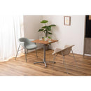 ダイニングチェア 北欧 アームチェア 1人掛け カーブ デザイン 肘掛け ひじ掛け 肘付き おしゃれ 湾曲 くすみ アースカラー カフェ風 椅子 ベージュ グリーン 緑 【納期A】【azm-cl-489】