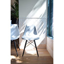 ダイニングチェア 北欧 椅子 脚 木製 天然木 おしゃれ シェル型チェア インテリア モダン スタイリッシュ デザイン 黒 ブラック グレー ホワイト 白 肘なし 【納期A】【azm-cl-502】