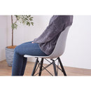 ダイニングチェア 北欧 椅子 脚 木製 天然木 おしゃれ シェル型チェア インテリア モダン スタイリッシュ デザイン 黒 ブラック グレー ホワイト 白 肘なし 【納期A】【azm-cl-502】