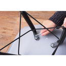 ダイニングチェア 北欧 椅子 脚 木製 天然木 おしゃれ シェル型チェア インテリア モダン スタイリッシュ デザイン 黒 ブラック グレー ホワイト 白 肘なし 【納期A】【azm-cl-502】