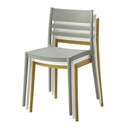 ダイニングチェア 椅子 リビング スタイリッシュ シンプル おしゃれ カフェ 軽量 持ち運び スタッキング可能 かわいい 緑 グリーン 黄色 イエロー 白 ホワイト 【納期A】【azm-cl-505】