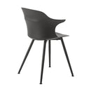 デザイナーズチェア 椅子 ダイニングチェア おしゃれ デザイン モダン アート インテリア お洒落 オシャレ チェアー 黄色 イエロー 黒 ブラック アヴァンチェア 【納期A】【azm-cl-507】