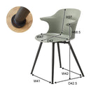 デザイナーズチェア 椅子 ダイニングチェア おしゃれ デザイン モダン アート インテリア お洒落 オシャレ チェアー 黄色 イエロー 黒 ブラック アヴァンチェア 【納期A】【azm-cl-507】