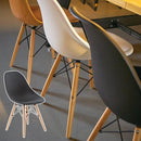 椅子 ダイニングチェア 白 ホワイト 黒 ブラック おしゃれ デザイナーズ インテリア 【納期A】【azm-cl-793cbk】