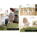 ダイニングチェア 1脚 単品 シェルチェア おしゃれ デザイン デザイナーズチェアー 椅子 イームズ eams 北欧 ヨーロピアン アメリカン おしゃれ お洒落 【納期A】【azm-cl-794】