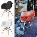 椅子 ダイニングチェア 肘掛付き 白 ホワイト 黒 ブラック オレンジ おしゃれ デザイナーズ インテリア 【納期A】【azm-cl-799bk】