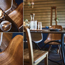 シェルチェア イームズ リプロダクト デザイン イームズチェア ダイニング カフェ風 cafe デザイナーズ 椅子 木目 木製 脚 スチール 北欧 ミッドセンチュリー 【納期A】【azm-cl-894】