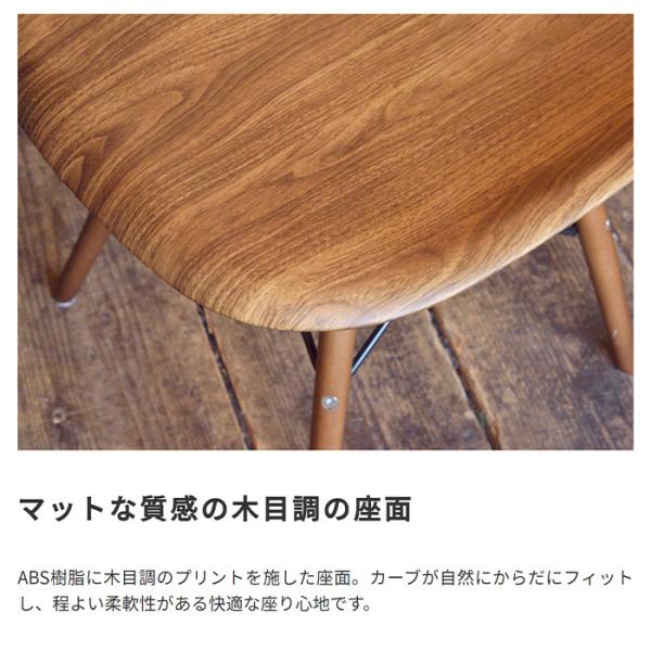 シェルチェア イームズ リプロダクト デザイン イームズチェア ダイニング カフェ風 cafe デザイナーズ 椅子 木目 木製 脚 スチール 北欧 ミッドセンチュリー 【納期A】【azm-cl-894】