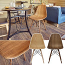 シェルチェア イームズ リプロダクト デザイン イームズチェア ダイニング カフェ風 cafe デザイナーズ 椅子 木目 木製 脚 スチール 北欧 ミッドセンチュリー 【納期A】【azm-cl-894】