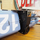 置き時計 壁掛け時計 おしゃれ アナログ表示 数字 大きい 見やすい インテリアクロック パタパタ機能 【納期B】【azm-clk-118】