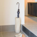 傘立て スリム 陶器 おしゃれ 屋外 室内 外置き 内置き 北欧 傘たて 筒状 デザイン お洒落 芸術的 【納期B】【azm-cly-11】